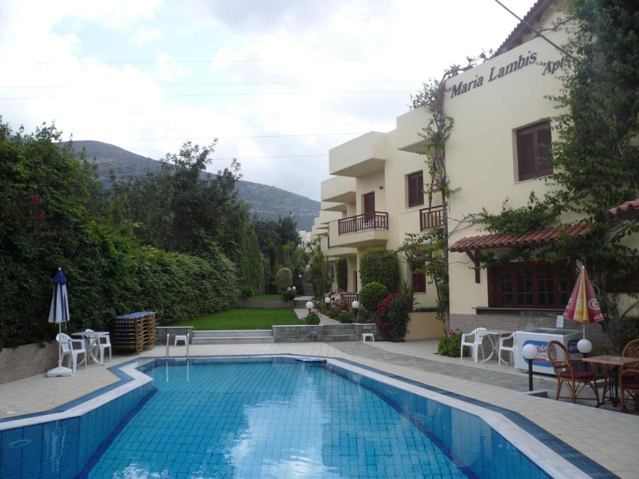 Aparthotel Maria Lambis Stalida Esterno foto